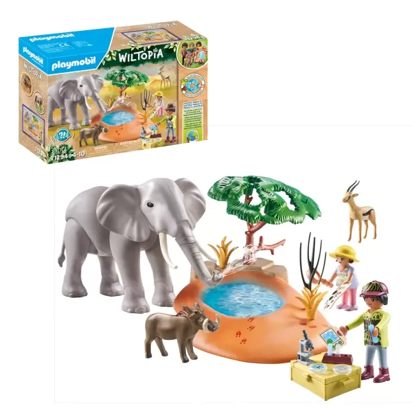 Image of Playmobil 71294 Wiltopia - Elephant At The Water Hole