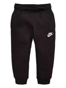 Image of Nike Younger Boys Club Fleece Rib Cuff Jogger - Black, Size 4-5 Years