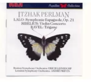 Image of Sibelius / Ravel / Perlman, Itzhak - Lalo Sibelius Ravel CD Album - Used