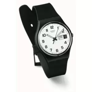 Image of Swatch Original Gent Once Again Black Mens Watch GB743-S26