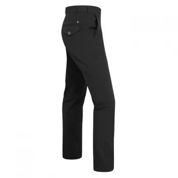 Image of Oscar Jacobson Slim Fit Trouser - Black