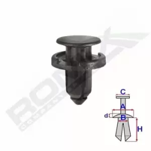Image of ROMIX Clip C70471 SUZUKI,SX4 S-Cross (JY)