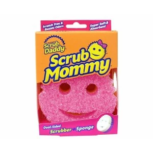 Image of Scrub Mommy Dual Sided Scrubbing Sponge, Pink