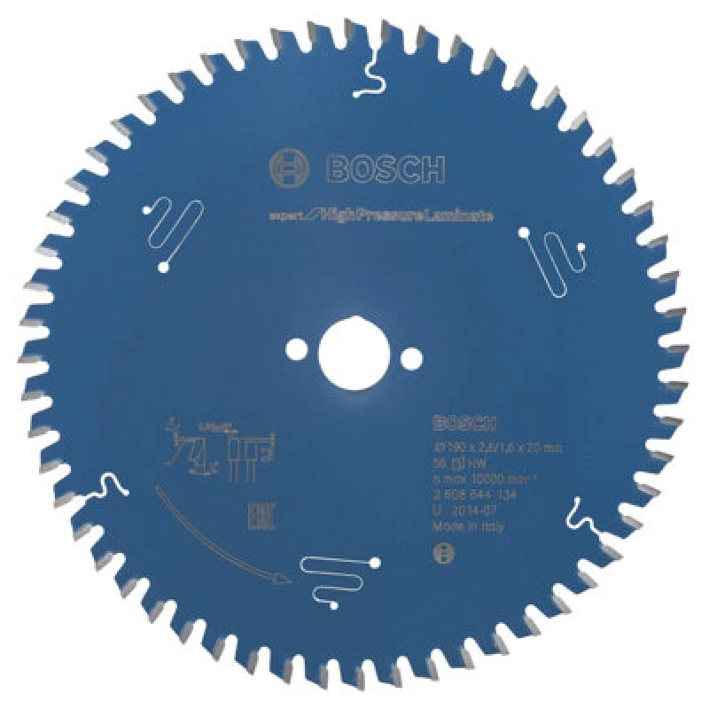 Image of Bosch Expert High Pressure Laminate Cutting Saw Blade 2608644134 Diameter: 190mm