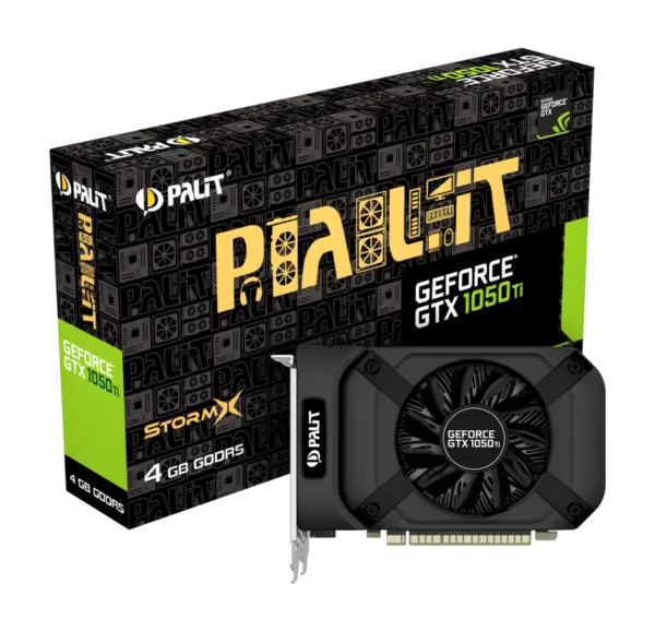 Image of Palit GTX1050 Ti StormX 4GB DDR5 Graphics Card