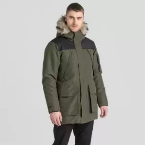 Image of Craghoppers Bishorn Jacket - Woodland Green/Black