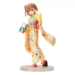 Image of A Certain Scientific Railgun T PVC Statue 1/7 Mikoto Misaka Furisode Version 24 cm