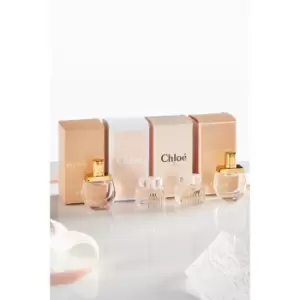 Image of Chloe Gift Set 5ml Nomade Eau de Parfum + 5ml Signature Eau de Parfum + 5ml Signature Eau de Toilette + 5ml Nomade Eau De Toilette