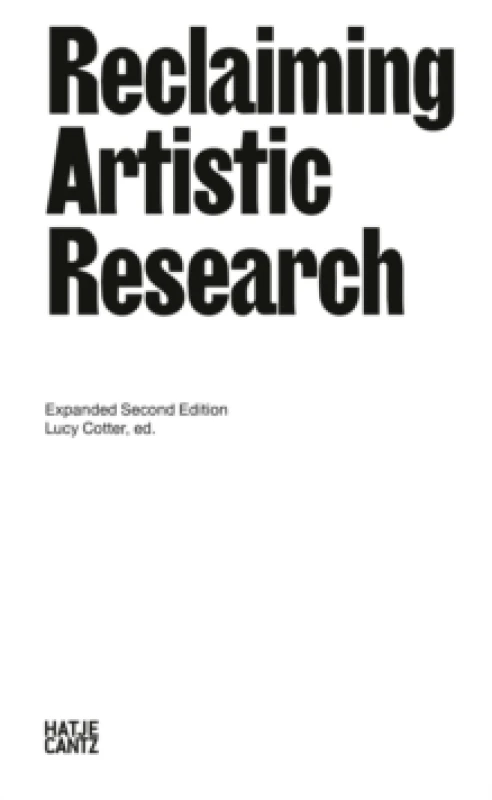 Image of Reclaiming Artistic Research: Expanded Second Edition Paperback / softback