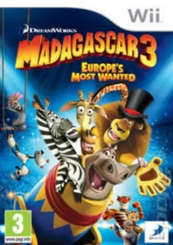 Image of Madagascar 3 Europes Most Wanted Nintendo Wii Game