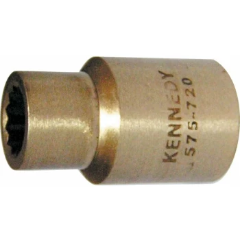 Image of 32MM Spark Resistant Socket 1/2' Sq. Dr Al-Br - Kennedy-pro