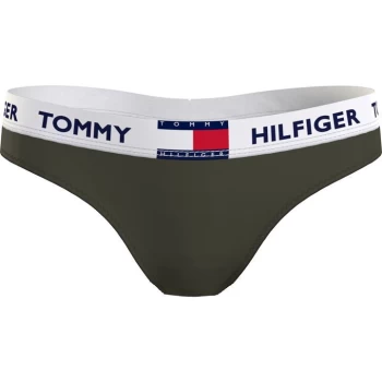 Image of Tommy Bodywear 85 Cotton Thong - Army Green RBN