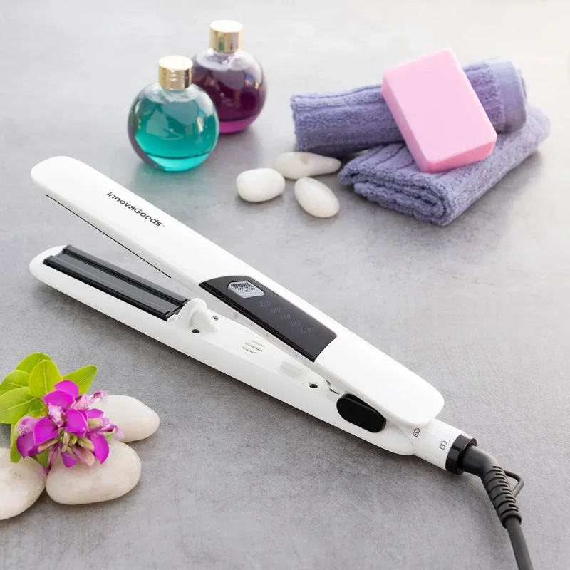 Image of INNOVAGOODS Hair Straightener - Stemio - InnovaGoods - Ceramic - 36 W - 2 Year Warranty V0103290