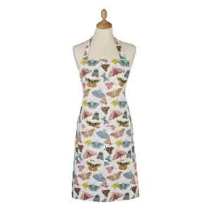 Image of Ulster Weavers Butterfly House Apron White, Blue and Yellow