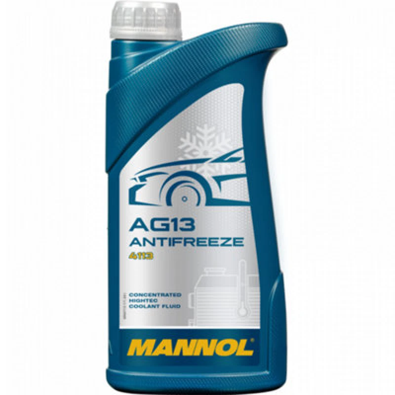 Image of Mannol Antifreeze Ag13 4113 Hightec Concentrated Coolant Fluid Protection 1L