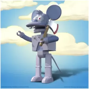 Image of Super7 The Simpsons ULTIMATES! Figure - Robot Itchy