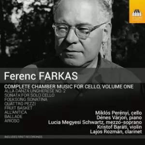 Image of Ferenc Farkas Complete Chamber Music for Cello - Volume 1 by Ferenc Farkas CD Album
