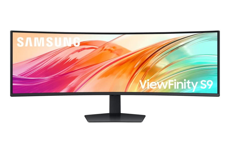 Image of Samsung S95UC computer monitor 124.5cm (49") 5120 x 1440 pixels Dual Quad HD LCD Black LS49F950UAUXXU