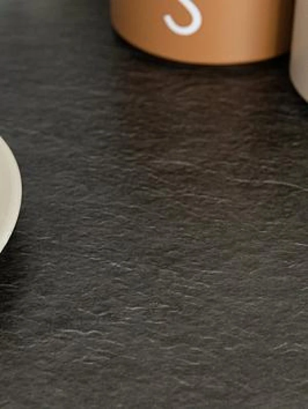 Image of D-C-Fix Black Slate Matt Self Adhesive Vinyl Wrap Film - 67.5Cm X 2M One Colour VMRAU Unisex