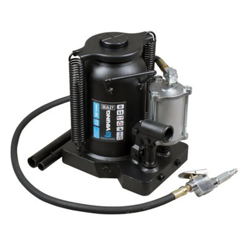 Image of Sealey Viking Manual / Air Hydraulic Bottle Jack AM30S Weight Capacity: 30 Tonne