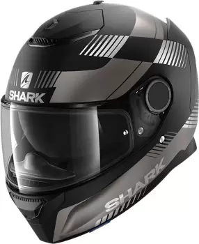Image of Shark Spartan Strad Helmet, black-grey Size M black-grey, Size M