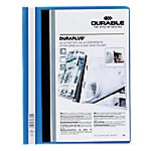 Image of Durable Report File DURAPLUS A4 Blue PVC