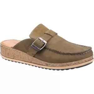 Image of Hush Puppies Womens Sorcha Mule Nubuck Suede Slip On Sliders UK Size 6 (EU 39)