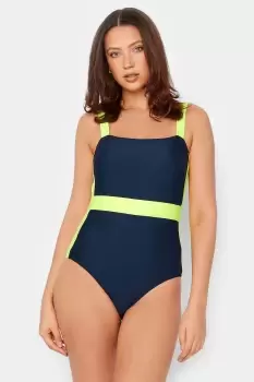 Image of Tall Colour Block Swimsuit