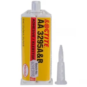 Image of Loctite 142482 AA 3295 Twin Syringe High Strength Tack Free 50ml