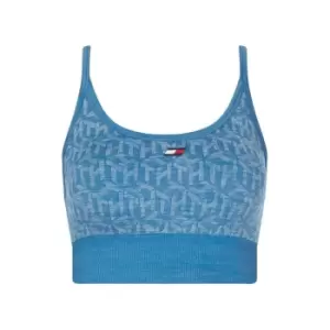 Image of TOMMY SPORT Seamless Bralette - Blue