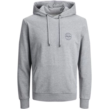 Image of Jack and Jones and Jones Gordon Shark Hoodie Mens - Grey