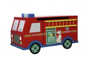 Image of Fantasy Fields Fire Engine Trunk on Wheels.