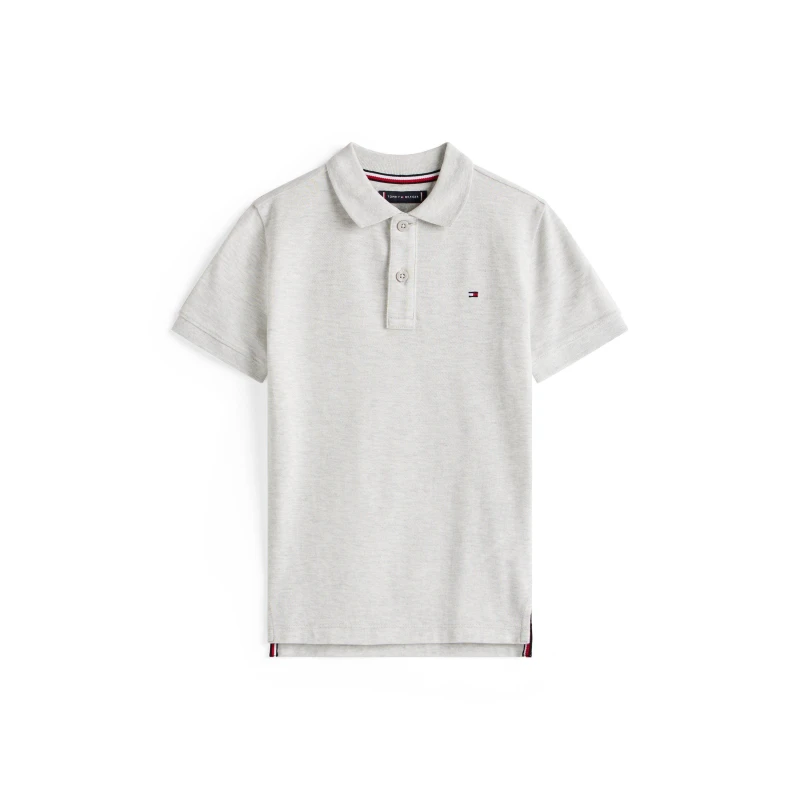 Image of Tommy Hilfiger Boys Polo Grey Heathr P09 male 4Y