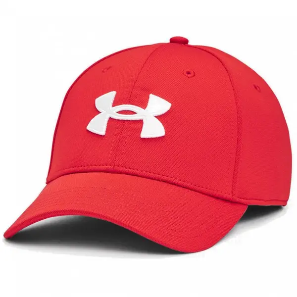 Image of Under Armour Mens Blitzing Cap Red/White - M/L