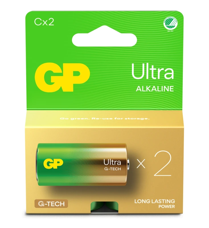 Image of GP Batteries Ultra Alkaline GP14AU Single-use battery C. LR14