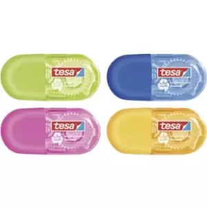 Image of tesa Tesa 59816-00000-00 Correction tape roller ecoLogo Blue, Pink, Green, Orange (L x W) 6m x 5mm