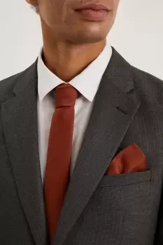 Image of Slim Tie And Pocket Square Set