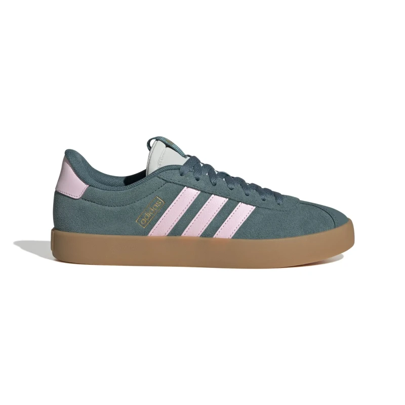 Image of adidas VL Court 3.0 Trainers in Green Multi Green Multi UK 4 (EU 36?)
