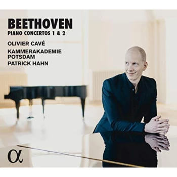 Image of Olivier Cavé - Beethoven: Piano Concertos 1 & 2 CD