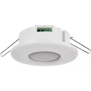 Image of Recessed Ceiling PIR Sensor - 360 Degree Movement Detection - 8 Metre Range