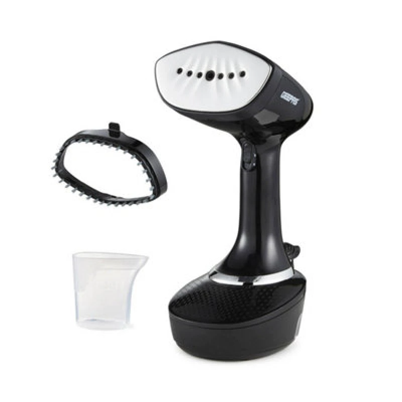 Image of Geepas 1500W Handheld Garment Steamer Vertical Steaming 400ml Tank Black unisex