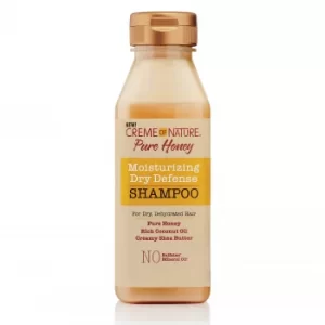 Image of Creme of Nature Pure Honey Moisturizing Dry Defense Shampoo 340ml