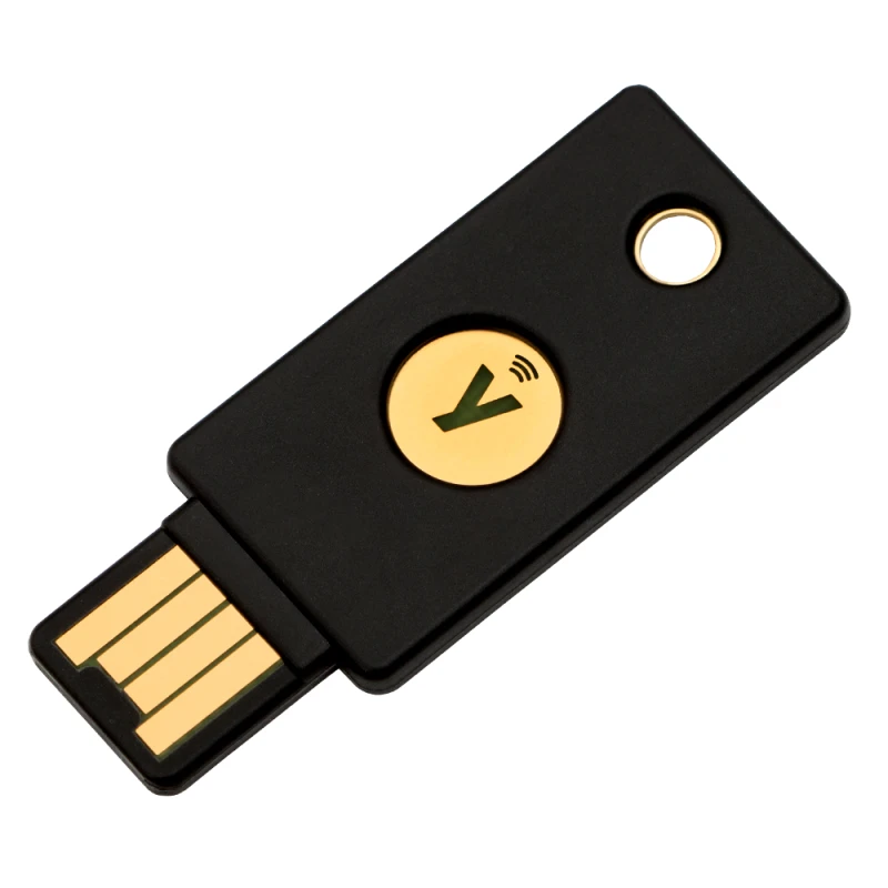 Image of Yubico Yubico USB password manager stick Black/golden 5060408461426 5060408461426