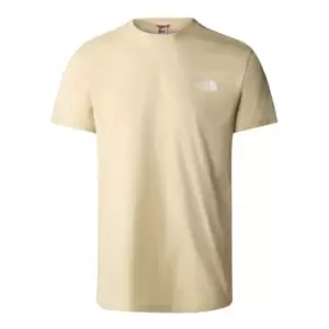 Image of The North Face Mens Simple Dome T-Shirt - Beige