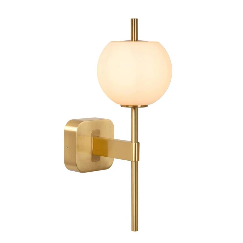 Image of Netlighting Elda Wall light Bathroom 1xG9 IP44 Matt Gold Brass Gold Unisex