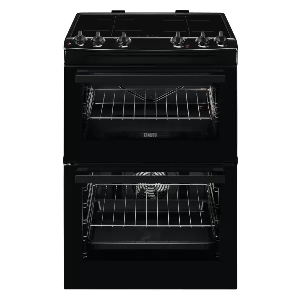 Image of Zanussi ZCI66080BA Electric Cooker with Induction Hob - Black - A/A Rated
