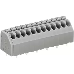 Image of Wago 250-208. Terminal Block, Wire To Brd, 8Pos, 16Awg