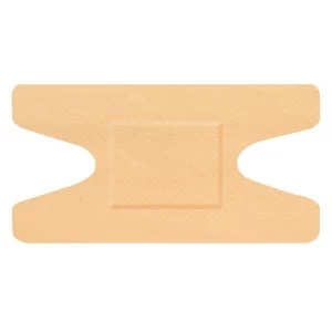 Image of Click Medical Waterproof Knuckle Plasters Pack 50 Ref CM0532 Up to 3