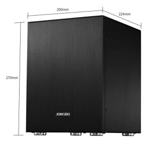Image of Jonsbo C2-Black ITX Case