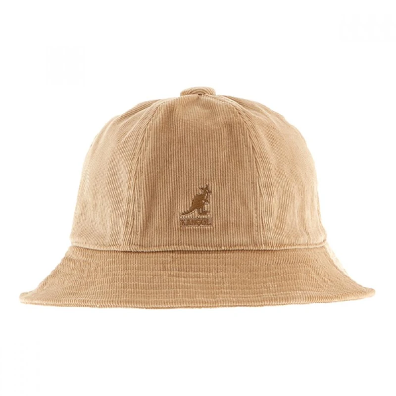 Image of TrendMecca Watches Kangol K5349 Beige Casual Corduroy Bucket Hat K5349 BEIGE (XL)